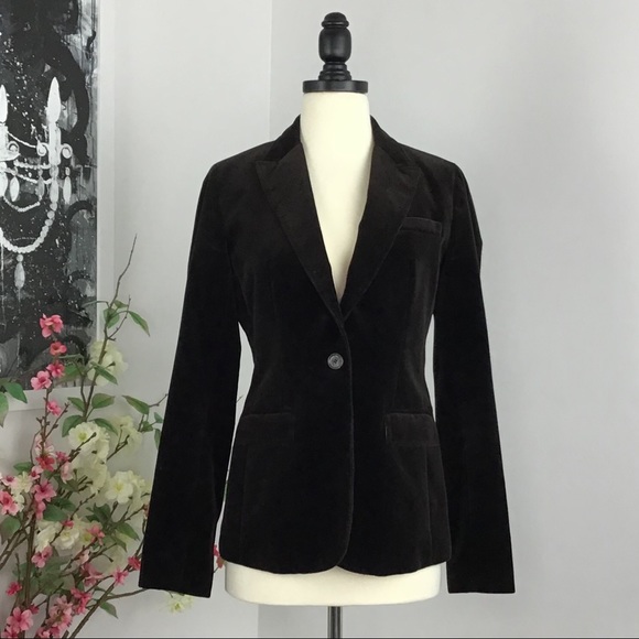 J. Crew Jackets & Blazers - J Crew Brown Velvet Blazer